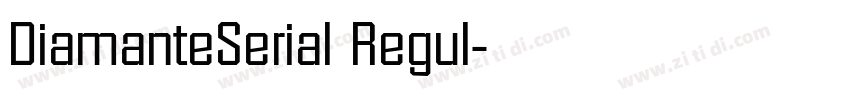 DiamanteSerial Regul字体转换 DiamanteSerial Regul字体转换